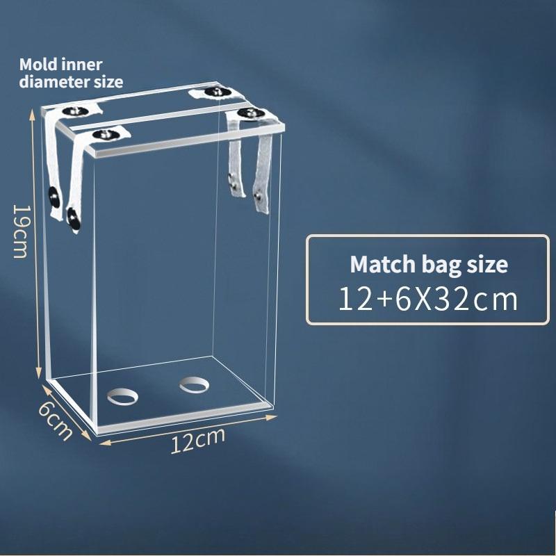 Acrylic Plastic Food Bag Rice Bags Used in Refrigerators and Supermarkets Vacuum Bag Compression Mold Rice Storage Transparent Rectangular