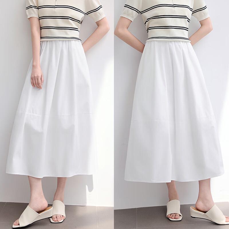 

VICTORIA&VERA A-Line Pleated Midi Skirt XL