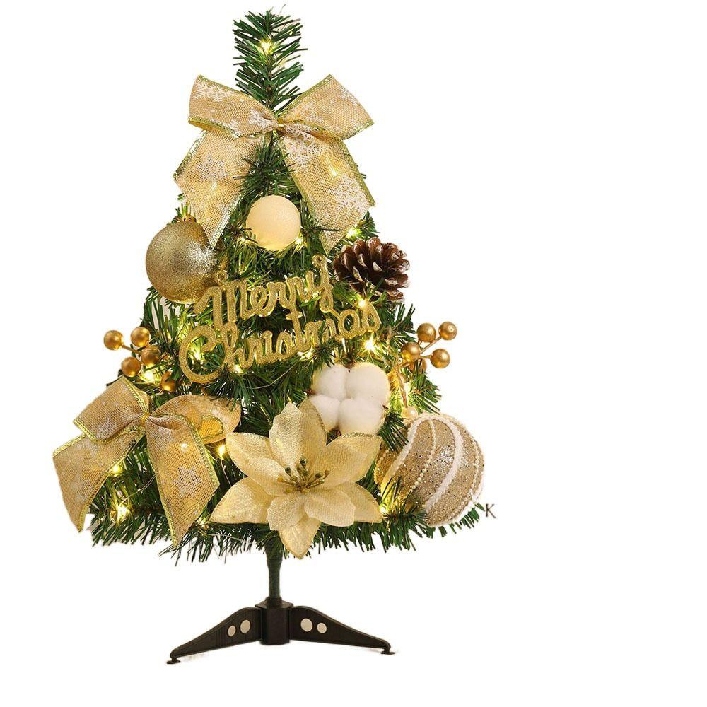 

Со светодиодной подсветкой Искусственная Рождественская елка Сосновая шишка Настольная сосна Рождественская елка Настольное украшение