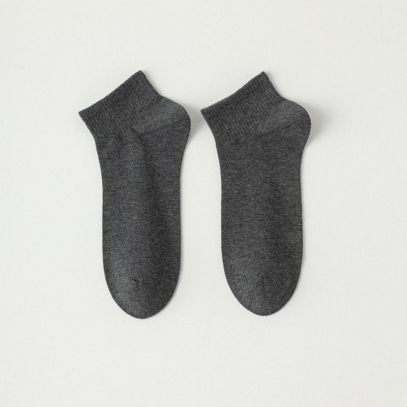 Men's Cotton Socks - Spring/Summer Sports Short Socks That Absorb Sweat, Are Odor-resistant and Antibacterial. Cotton Socks Suitable for Summer.