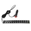 New New White 2X12 LED Car Interior Footwell Floor Decor Atmosphere Light Neon Strip