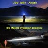 COB LED Headlamp Induction Head Lamp Built-in Battery USB Rechargeable Head Flashlight Outdoor Camping Fishing Sensor Headlight