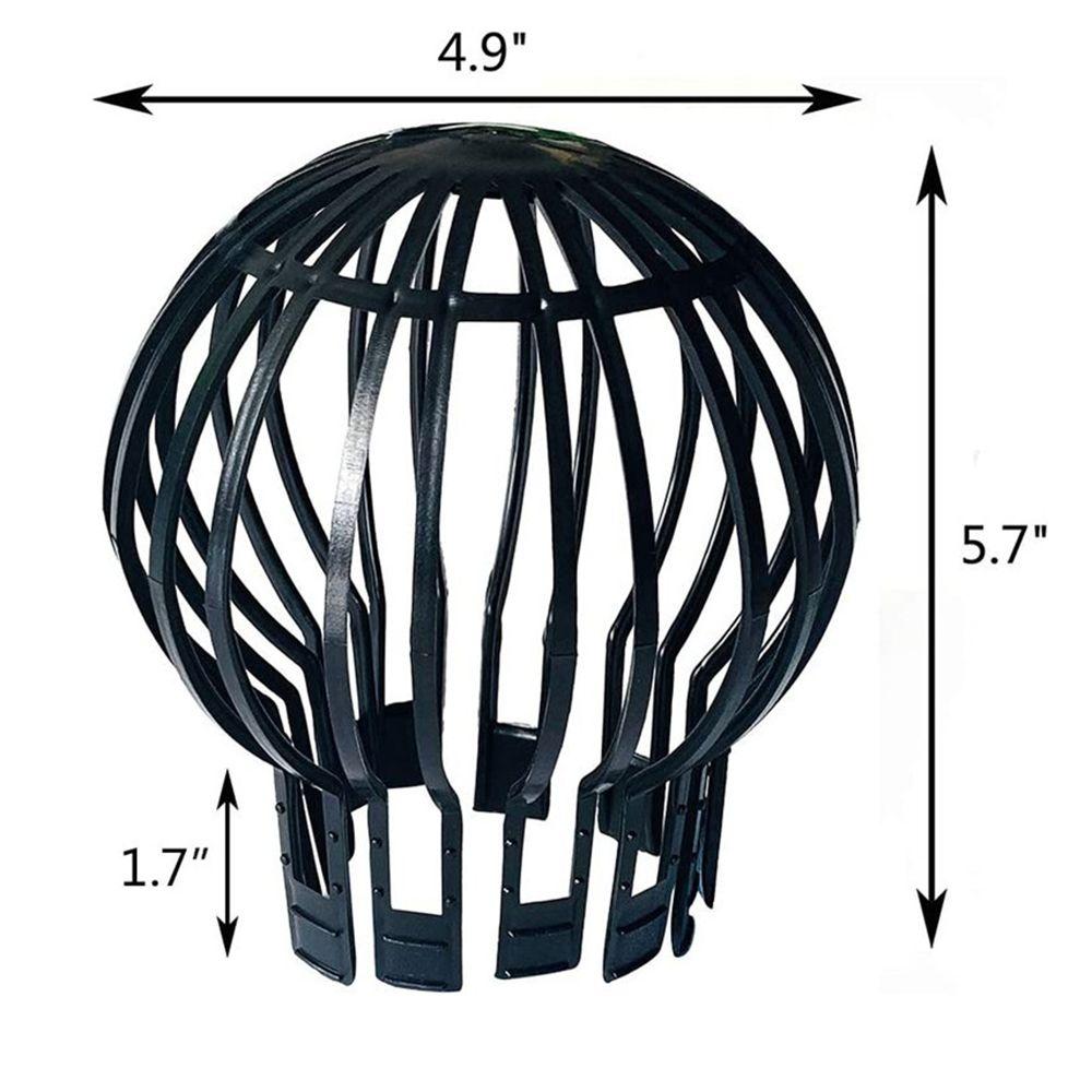 Verstopfung, Blätter, Ablagerungen Rohre Verlängerung Fallrohrfilter Dachrinnenschutz Maschensieb Laubfilter