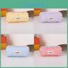 Style Polyester Pencil Bag With Bow Design For Students Kids Gift