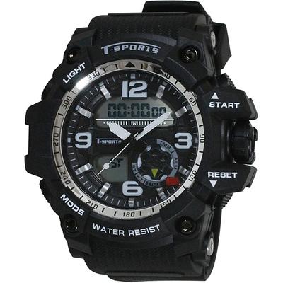CREPHA Analog-Digital Watch TS-AD095-BK for Men