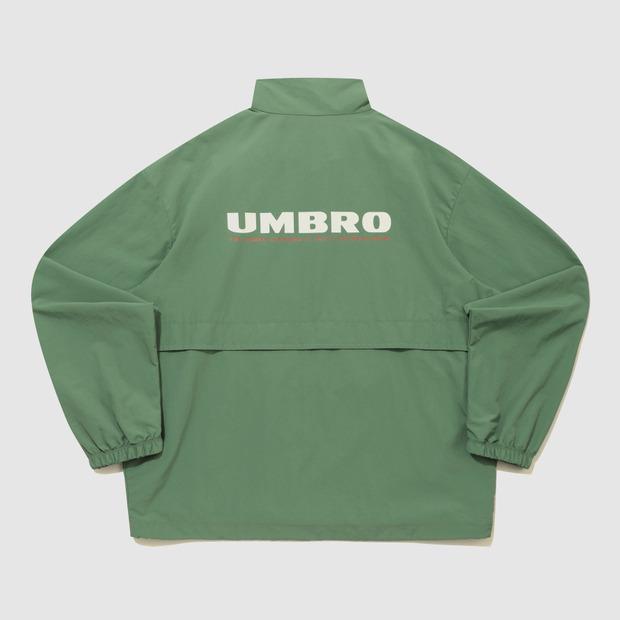 Umbro Classic Stand Neck Anorak Green (Uq321Cwt93) (B Type)