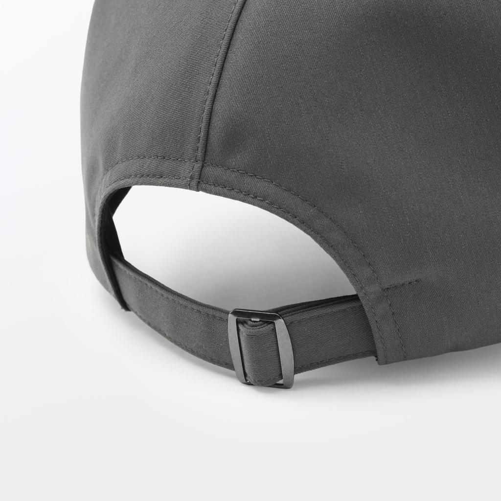 MUJI Cap UV Protection Breathable Water Repellent Water Resistant Seam Sealed Unisex Adult Charcoal Gray DBB09A6S 55-59cm