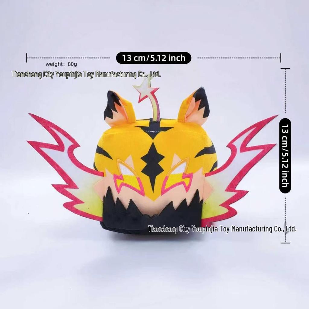 Cross-Border Blox Fruits Game Plush Toy: Devil Fruit Box Doll Ornaments