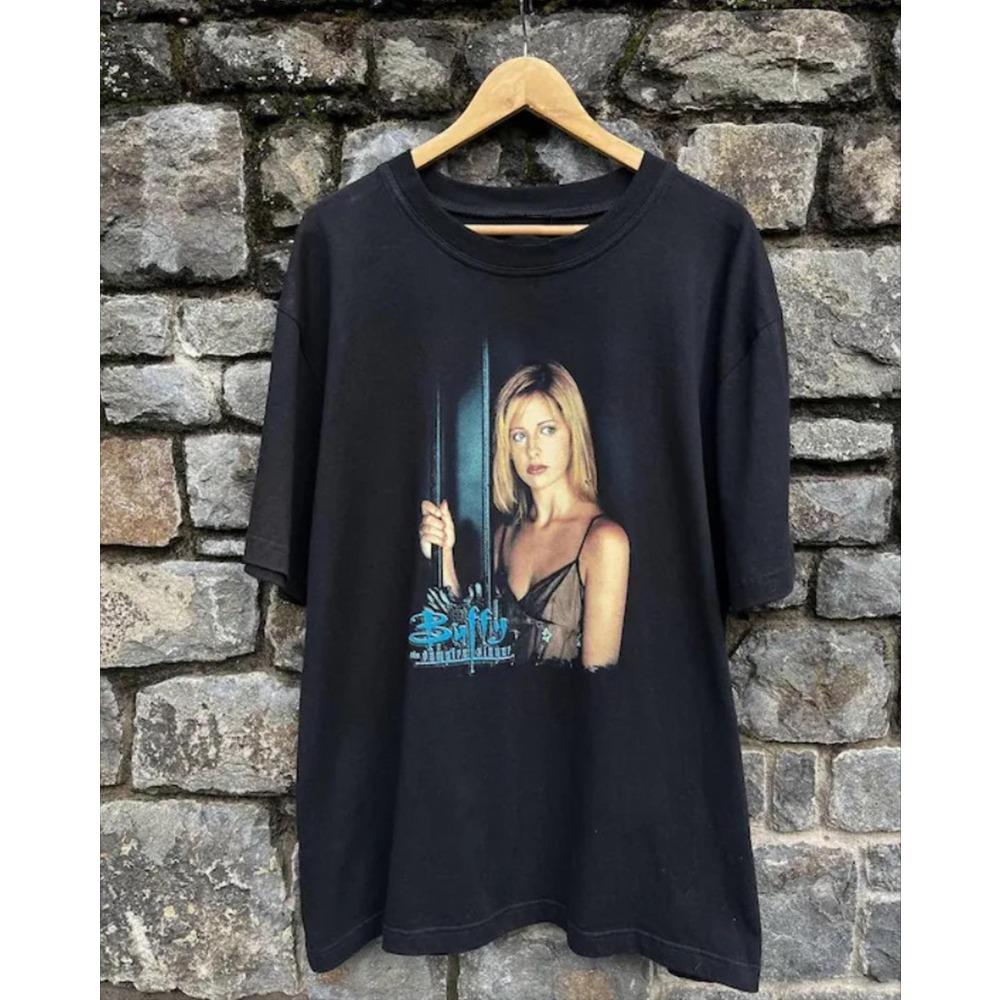 Vampire Hunter Buffy Tshirt 90s Retro Personalized Casual Tshirt Summer New Unisex Casual Fashion Tshirt S