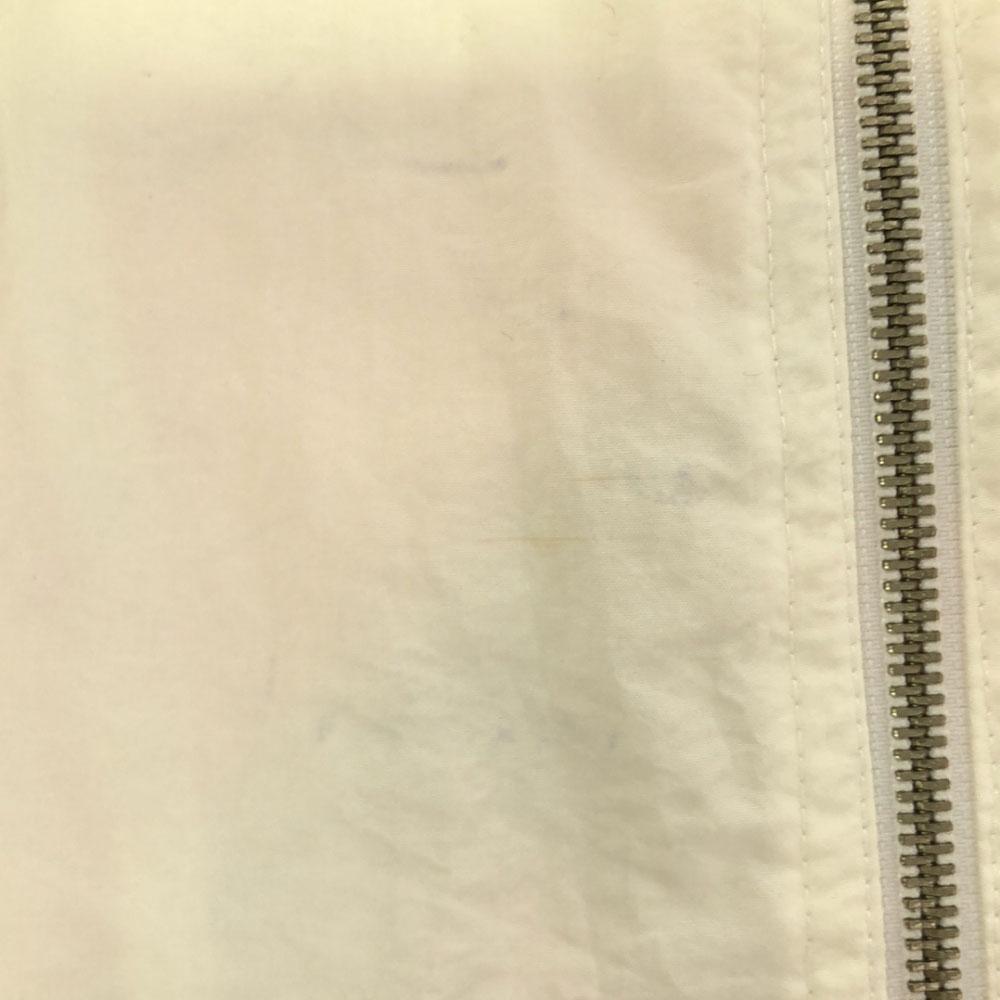 NORDICA Logo embroidery tennis Nylon jacket 40 White x red Blouson Women Used