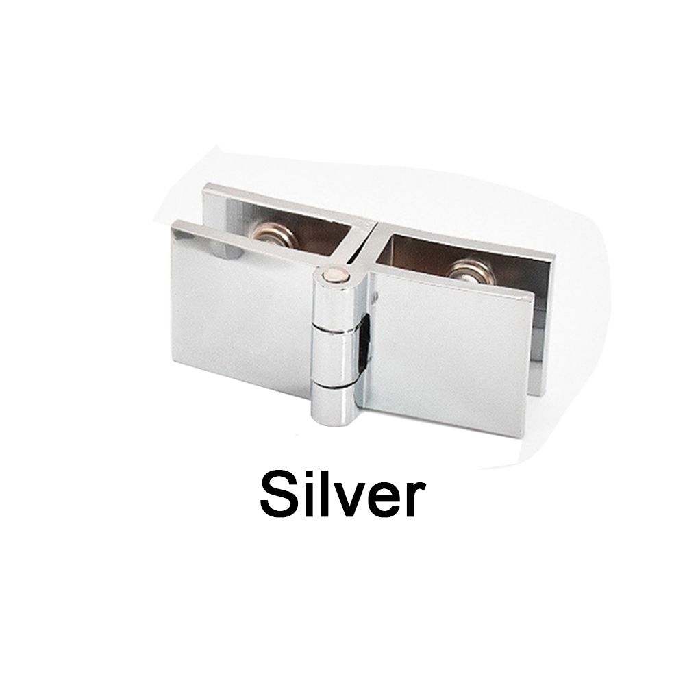 Durable 90 180 Degree Furniture Cupboard Cabinet  Hinge Door Hinge Glass Clamp Bilateral Clip