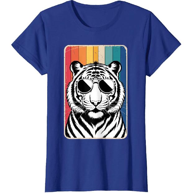 Funny Tiger Art for Men Women Boys Girls Animal Tiger Lover T-Shirt