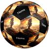 Custom Name Horizon Theme Size 5 Soccer Ball, Suitable for Both Indoor and Outdoor Matches, a Gift Suitable for Everyone.