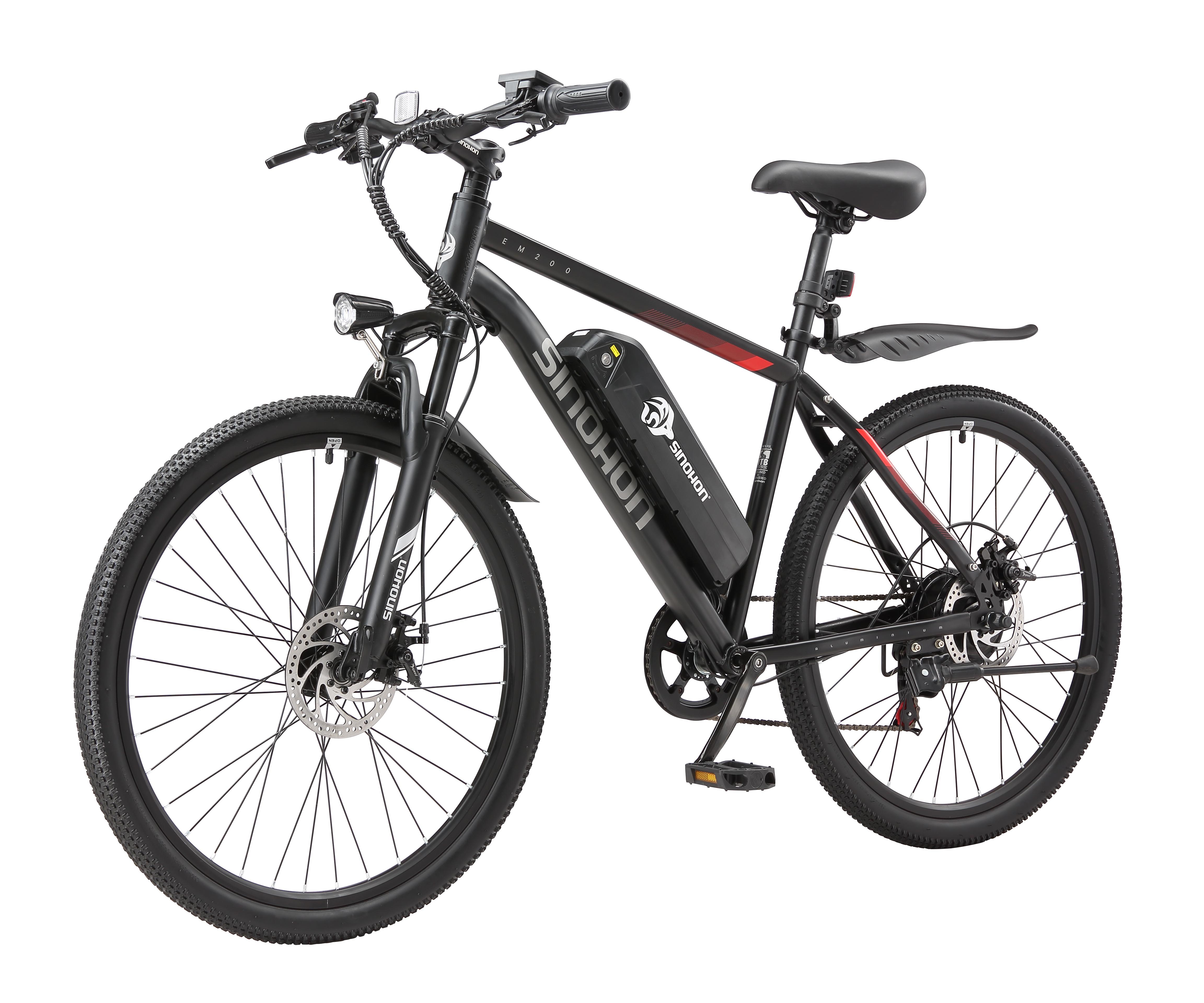 Elektrofahrrad SINOHON EM200 26 Zoll 500W 36V 10,4Ah EM200——500W schwarz