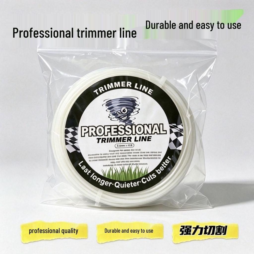 Durable Steel Wire Twisted Tooth Weeding Rope - Wear-Resistant for Grass Cutting.