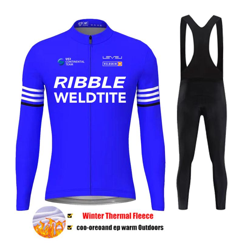 2026 Winter Cycling Clothing Thermal Fleece Bicycle Jersey Set Clothes Road Men's Bike Sports Uniforme Ropa Maílllot Ciclismo