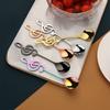 Kitchen Supplies Note Stainless Steel Coffee Spoon Snack Small Meal Spoon