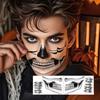 Eerie Horror Lip Body Art Sticker User friendly Safe Skins Faux Scar For Costume Parties Long Time Face Decoration