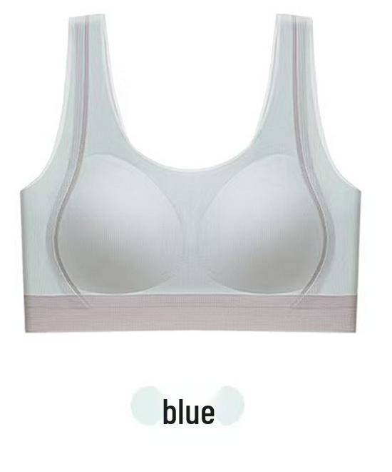 525 New Girls' Vest with Wide Straps: Breathable, Comfortable 2-in-1 Sports Underwear for Growth Period