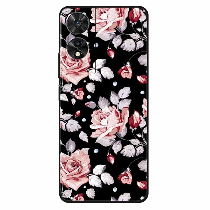 For TCL 505 Case Silicone Fashion Protective TPU Soft Funda for TCL 505 Phone Cover Animal Bumper for TCL505 Coque Shell Cute