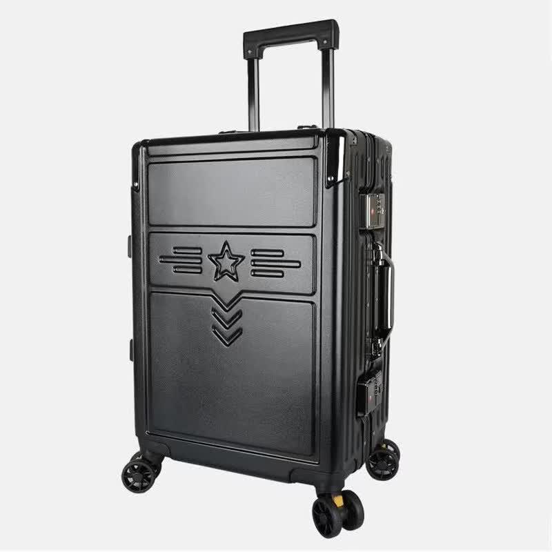 3528 Veteran Commemorative Aluminum Alloy Spinner Luggage