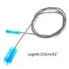 Aquarium Filter Brush Hose Clean Brushes Stainless Steel Flexible Cleaner Brush