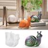 Snail Epoxy Resin Mould 3D Snail Silicone Mould for Candle Making Home Decors
