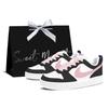 Court Borough Mouldy Black Pink Low Top Skateboard Shoes Women's Pink Black BQ5448-115(Team1121-)