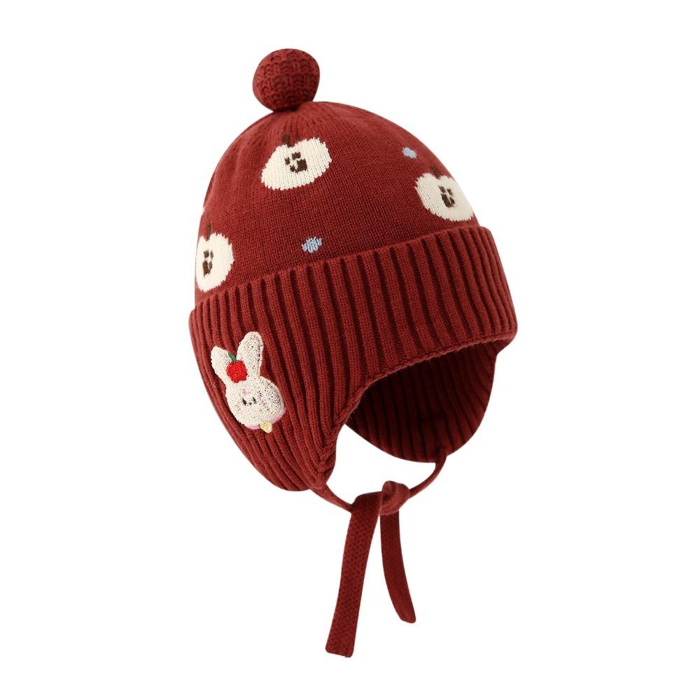 Chapeau d'hiver pour bébé au crochet coupe-vent doux pour enfants protège-oreilles saison hivernale