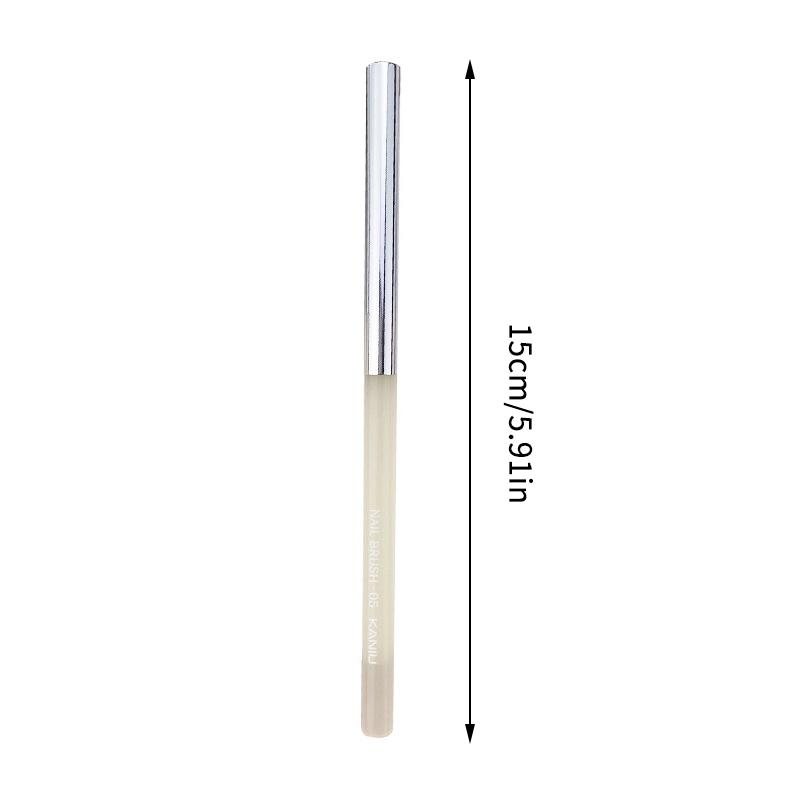 Nailart Textur Pinsel French Tip Styling Nagelpinsel Licht Phototherapie Pinsel Kunststoff Maniküre Malwerkzeug Nagellackstift