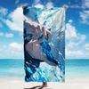 Jujutsu Kaisen Main Characters Split Anime Beach Towel Quick Dry Water Absorbent Bath Towel For Men Women Children Anime Fans