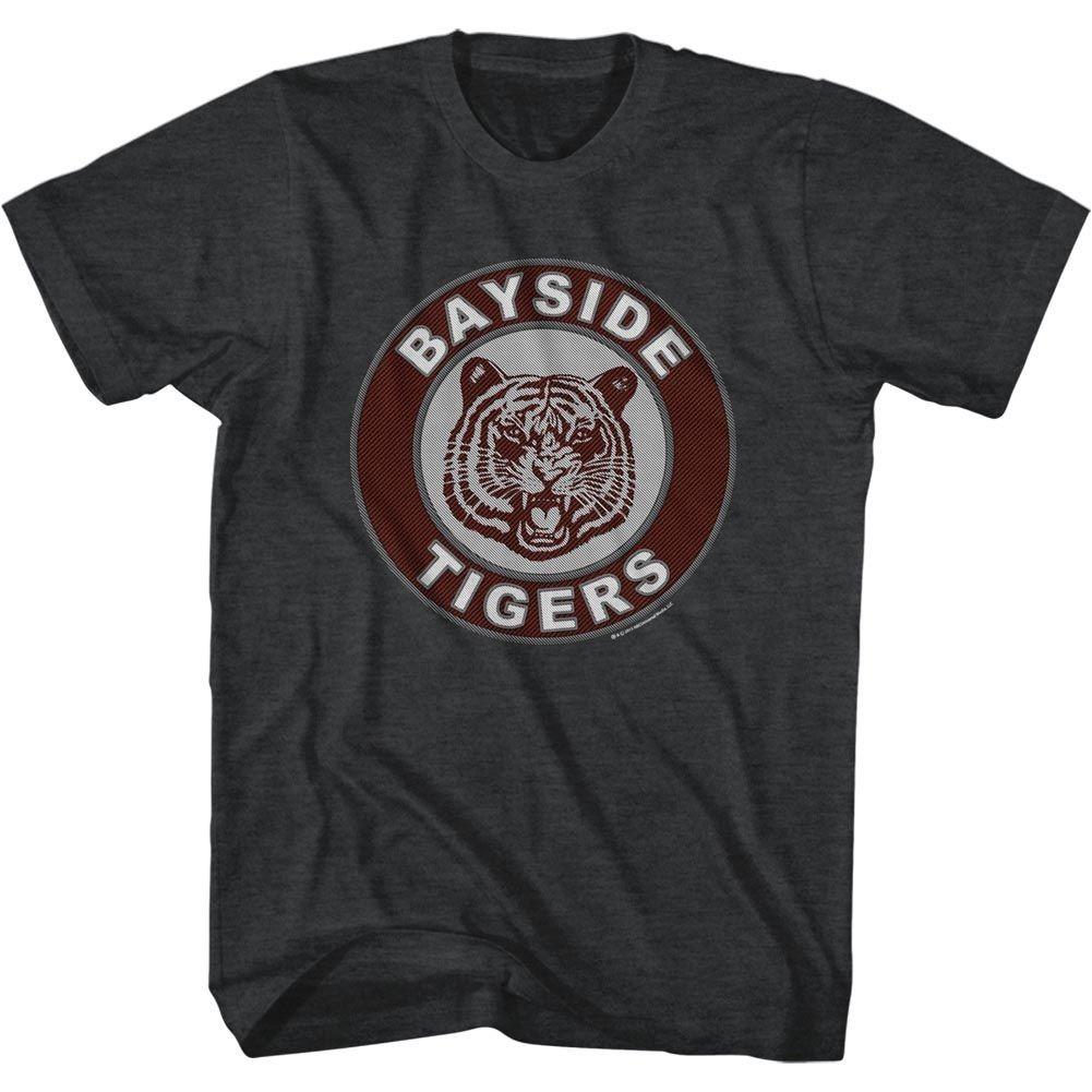 Saved By The Bell - Bayside Patch - Short Sleeve - Heather - Adult - T-Shirt S