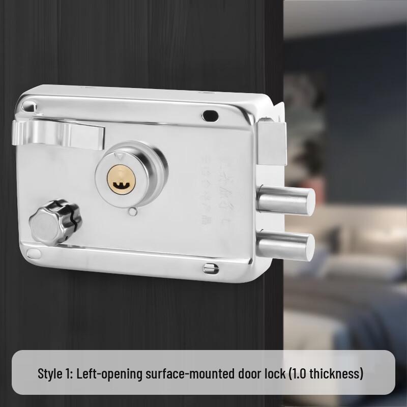 Zhang's Yijia Stainless Steel External Security Door Lock