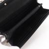 GUCCI Interlocking G Purse 282434 black Sima leather Women Used