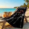 Halloween Strandtuch Super Weich Mikrofaser Schnelltrocknend Bequem Leicht