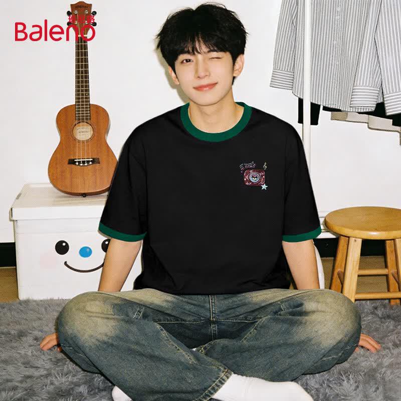 Baleno Music Film Graphic Cotton T-Shirt L