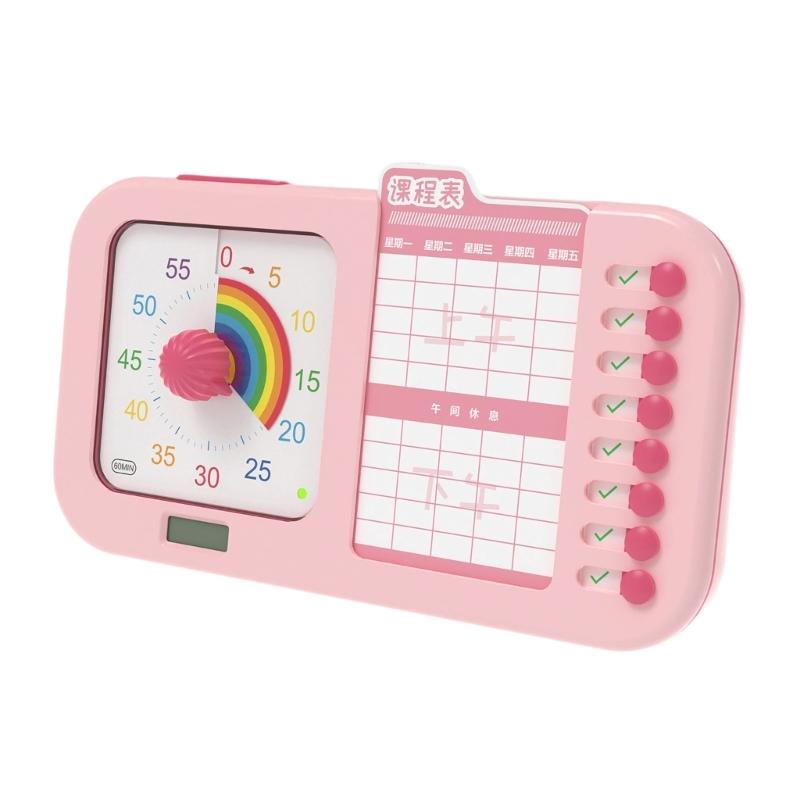 60 Second Visual Display Device With Digital Screen And Task Monitor For Time Management In Office And Study Area