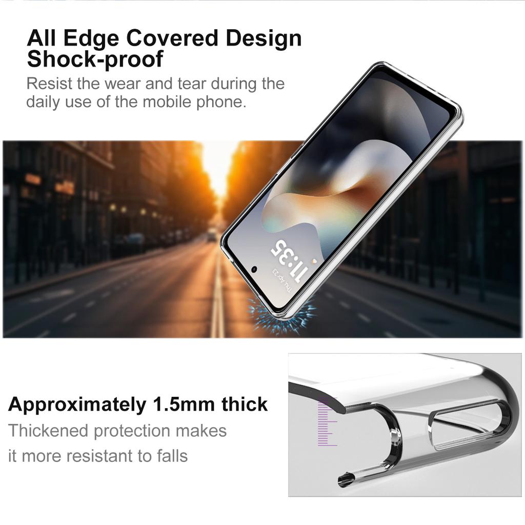 For Moto G56 5G Phone Case IMAK Soft Slim Case UX-10 Series