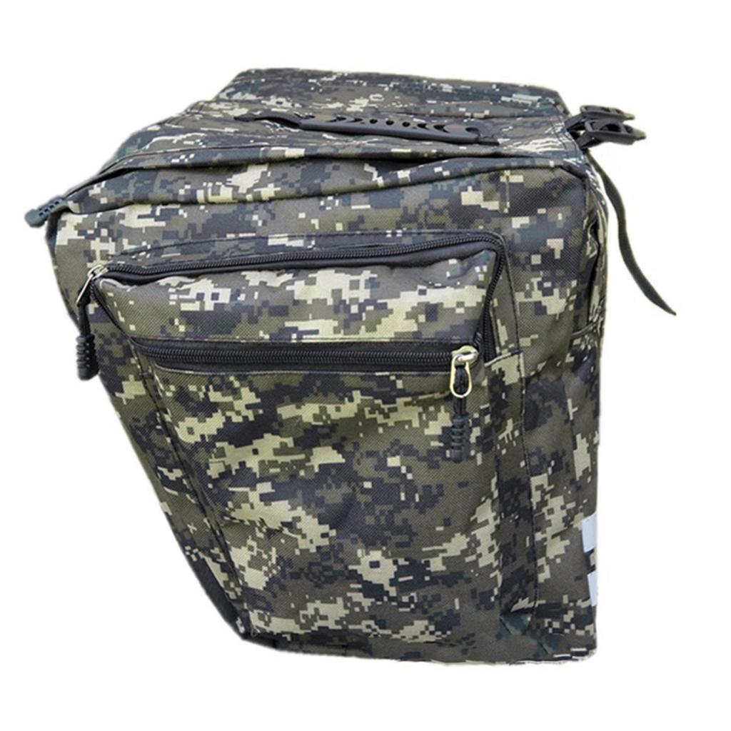 Fahrrad Hinterradtasche Fahrrad Gepäckträger Doppelte Packtasche Lebensmittel Aufbewahrung Trägertasche Rucksack