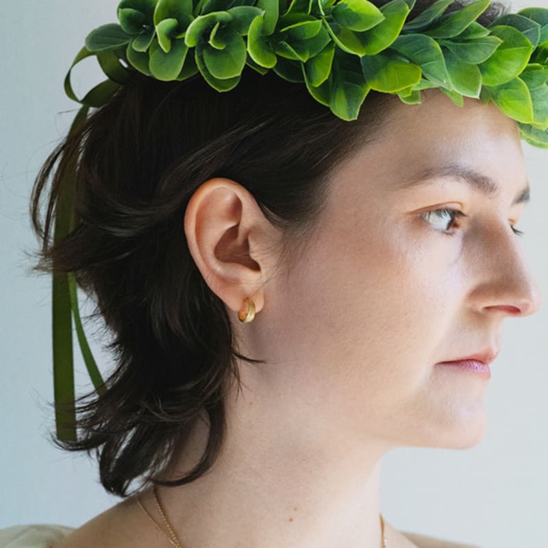 OVERGREY Laurel Earrings 1 - Gold
