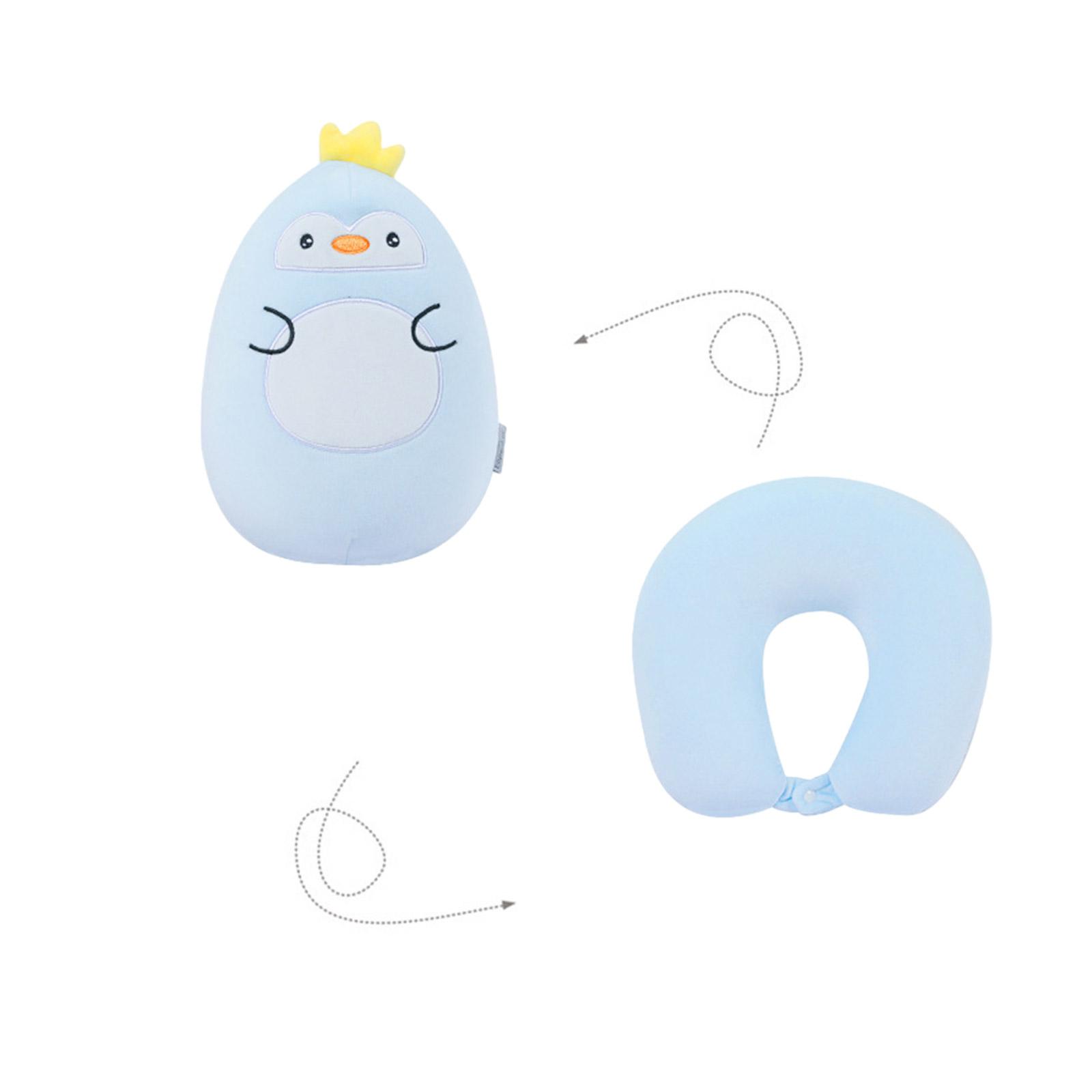 

U-Shaped Pillow Pillow 2 in 1 Deformable Neck Pillow Soft and Elastic Comfy Suitable for Office Car and Travel Kids Toy 1