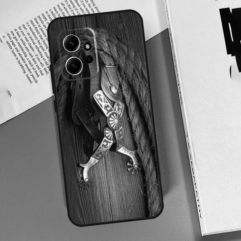 

Cowboy Cowgirl Boots Hat Case For Xiaomi Redmi Note 14 10 11 12 13 15 Pro Plus Cover For Redmi 15 15C 14C 12C 10C 13C Redmi 13 4G