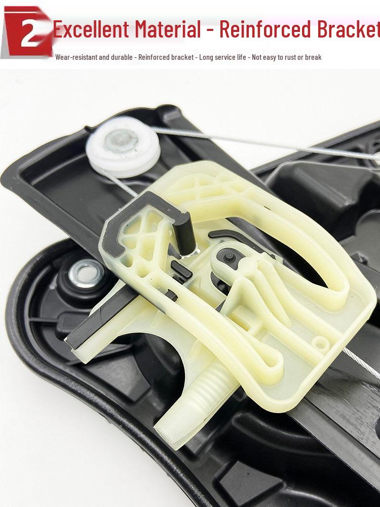 BMW 5 Series G38 Door Window Regulator Bracket & Wire Assembly