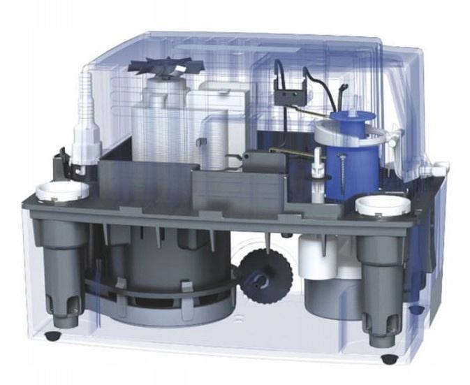 Pompa Pompka Do Odprowadzania Kondensatu Skroplin Grundfos Conlift 1Ls 230V