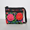 Ethnic Style Canvas Crossbody Bag With Embroidery For Casual Travel And Outings
