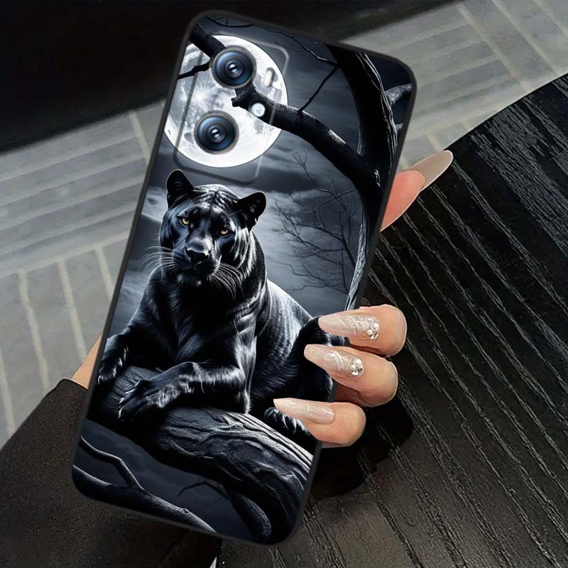 

Крутой чехол для телефона с изображением Льва, Медведя, Кошки для OPPO Reno 5 6 7 A96 A40 A58 Realme GT A74 A78 Neo2 A74 A78 Find X5 X3 X7 X8 Черный OPPO A72