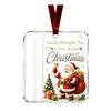 Personalized Cash Gift Display Christmas Holder Ornament, Custom Acrylic Money Clip for Holiday Decorative Tree Decorations, Unique Hanging