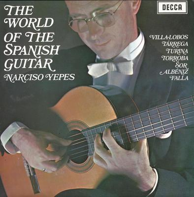 LP Record NARCISO YEPES - The World Of The Spanish Guitar SPA179 Decca 1971 UK Classical Used