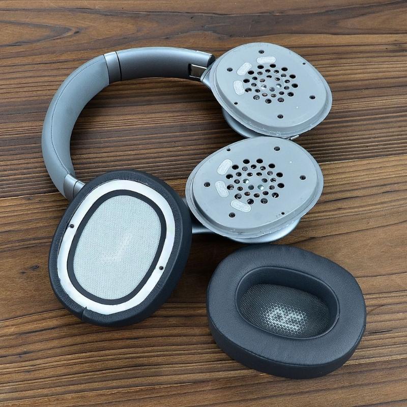 Soft Leather Earpads for t t710 Earphone MemoryFoam Earcups Easily Replaced Buckle Cushions