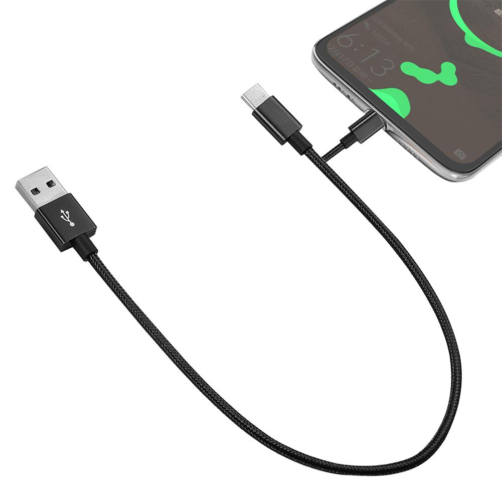 3a Usb Type C Cable Wire Fast Charging Date Synchronization Cables For Mobile Phone Computer Tablet 30cm
